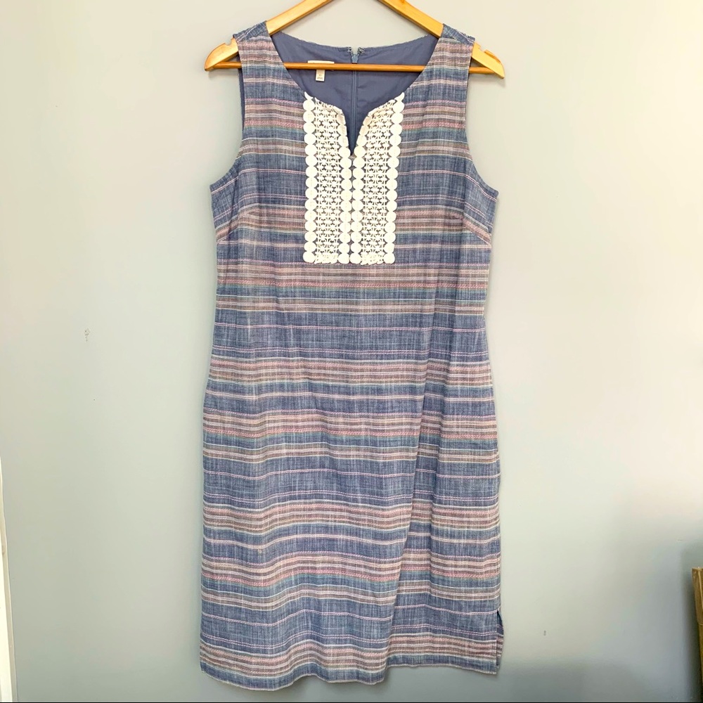 Talbots | Linen Shift Dress - Picture 2 of 10